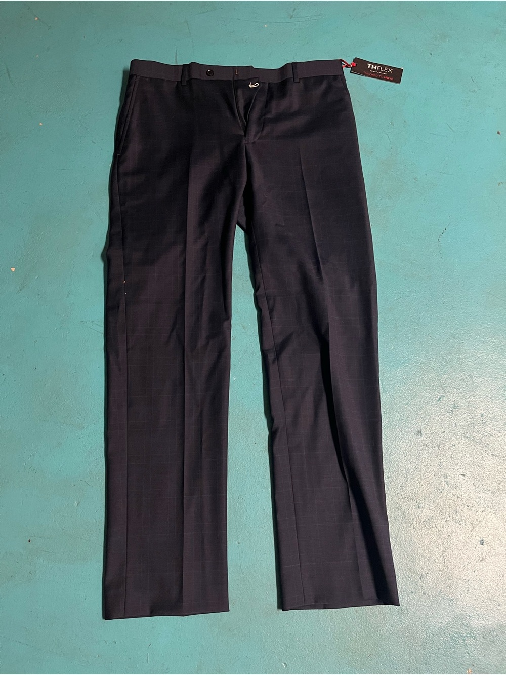Tommy Hilfiger Men’s Dark Navy Dress Pants